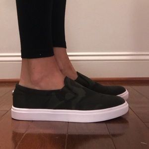 Steve Madden Ecentrc Camo Slip in Sneaker